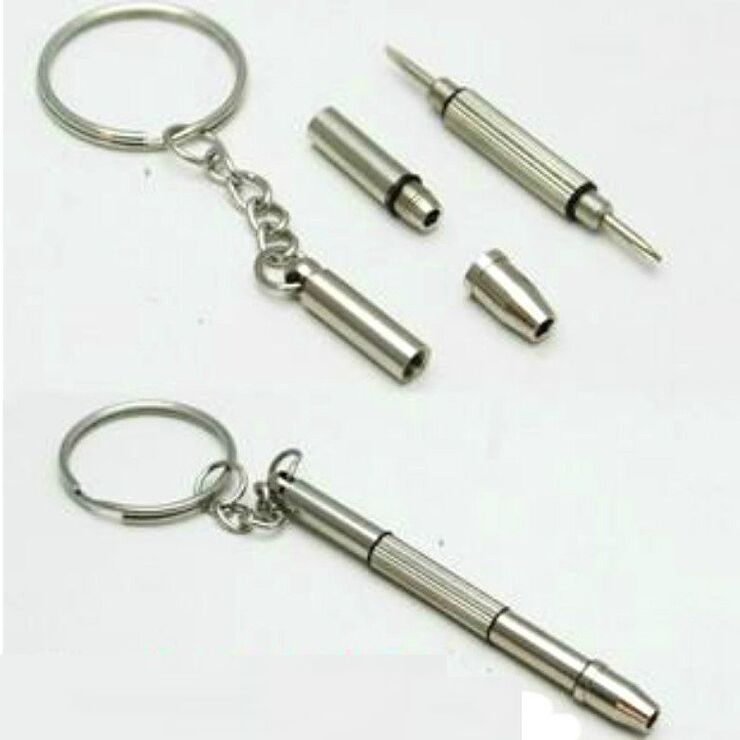 Multipurpose screwdriver, 4 in 1 - flat, hex * 2, crosshead