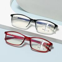 Multi-focus glasses for reading, Blue ray cut protection, diopters from +1.00 to +4.00, KY2821-5