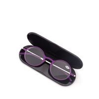 Очки-пенсне пластиковые для чтения с футляром 6013-铁盒, диоптрии от +1.00 до +3.50, РМЦ=62-64