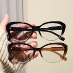 Plastic glasses with blue light protection for women 2397-PN