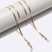 Metal non-slip chain, flat snake shain, for glasses and masks GL1721