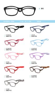 TR90 plastic eyeglasses frame for kids 911TR