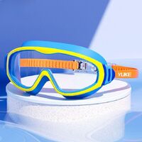 Swimming childrens (3-12 yers) waterproof anti-fog goggles with case 7007-YU