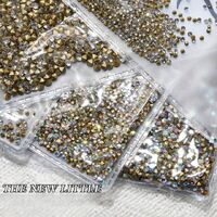 Set of rhinestones with a pointed bottom for frames and glasses repairing and decorating JD0007-AB