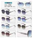 Солнцезащитные поляризационные металлические H12 очки Matrix MT2492