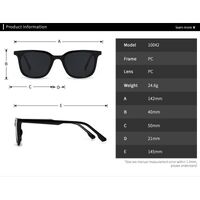 Plastic retro polarized sunglasses Elit 10042-EL