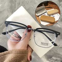 PlasticTR90 glasses KY2204 with case, Blue ray cut protection