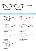TR90 plastic eyeglasses frame FK02-04