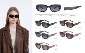 Polarized plastic sunglasses Leke LK14003