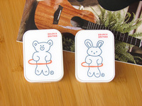 Kit for soft contact lenses (Kits for contact lenses) CYX4CircleBear