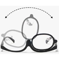 Очки пластиковые для чтения вращающиеся, диоптрии от +1.00 до +4.00, РМЦ=62-64,KY001-A