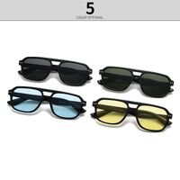 Plastic sunglasses in retro square frame Elit 9265-EL-1