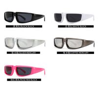 Plastic retro sunglasses with anti-blue light protection Elit 20917-EL