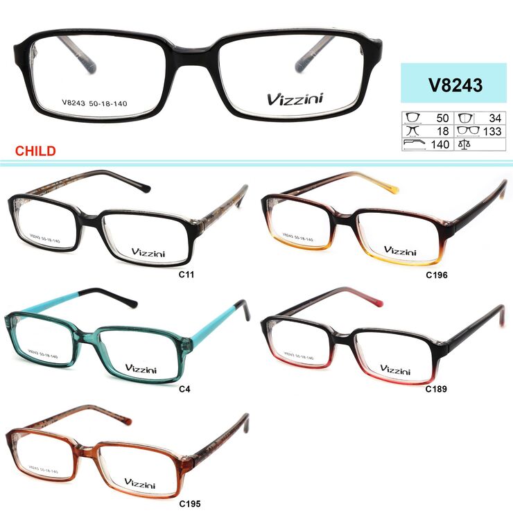 Frames for children's plastic VIZZINI V8243