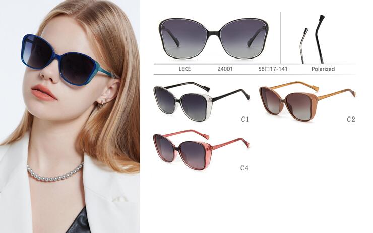Polarized plastic sunglasses Leke LK24001