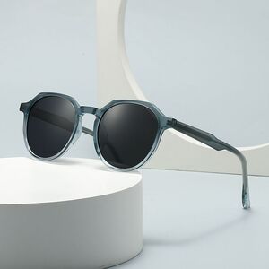 Plastic round polarized sunglasses Elit 10048-EL