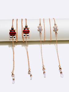 Набор из двух цепочек для очков с совами и черепахами GM064