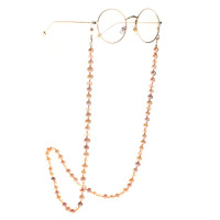 Anti-slip eyeglass chain GL1056
