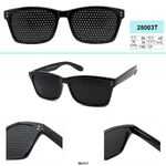 黑框多孔镜 Perforated pinhole glasses Mystery 28003T (case and manual are included)