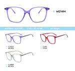 Plastic acetate eyeglasses frame for women WD1494