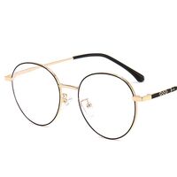 Очки металлические с защитой от синего света 9674-2-GT