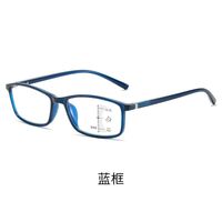 Multi-focus glasses for reading, Blue ray cut protection, diopters from +1.00 to +4.00, KY2821-5