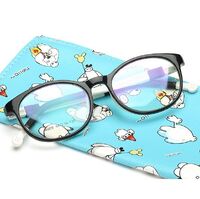 Plastic kids glasses KY6008-2 Blue ray cut protection