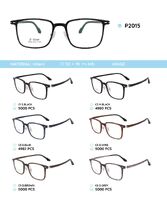 Plastic Ultem eyeglasses frame P2015