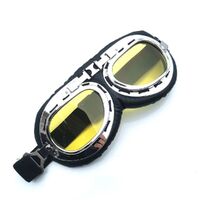 Safety shockproof sports goggles 风镜-哈雷银框-平角