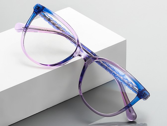 Candy lady personality  frames for glasses TR90+CA material (flex hinges) FOCUS FCS2134