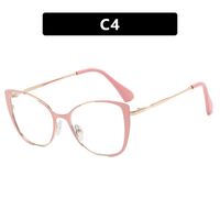 Metal glasses with blue light protection for women 8808-0177-8304-PN