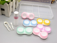 Mini set with contact lens cases XF6092, 2pcs