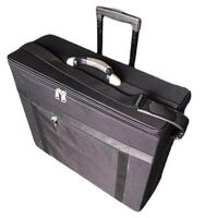 Mobile box (suitcase, trunk, organizer, display case) on wheels for frames and glasses for 50 slots JS-C190526