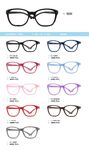 TR90 plastic eyeglasses frame for kids 1301TR