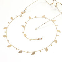 Leaves metal eyeglass chain GL1059