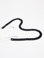 Gold and silver glasses chains with pearls and rhinestones set of two GB011(3)