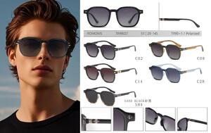 Polarized TR90 sunglasses Romonis TR98027-R