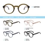 Plastic acetate eyeglasses frame for women WD1548