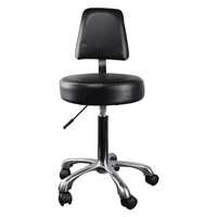 Кресло вращающееся на колесиках со спинкой и подъемником для кабинета офтальмолога WZ-Y5AT