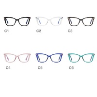 Plastic TR90 frames for glasses with Blue Ray Cut protection and flex hinges FOCUS FCS2127