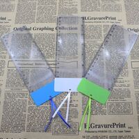 Portable pocket magnifier 2108A, dimensions: 155*57 mm, magnification: 3Х