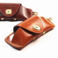 Genuine leather glasses case PGNH024