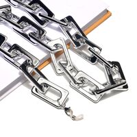 Natural green stone glasses chain GL1208