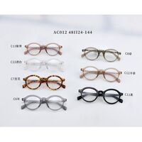 Acetate plastic frame with Blue Ray Cut protection lenses MAMO AC012