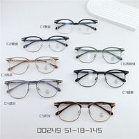 Оправа гибридная, металл + TR90, линзы с Blue Block покрытием SANTA 00249