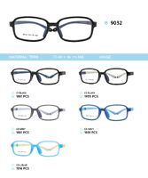 TR90 plastic eyeglasses frame for kids 9032