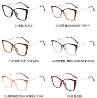 TR90 plastic frame or glasses with blue light protection, with spring hinges FA87156