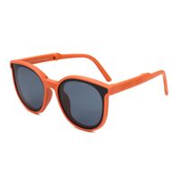 Polarized silicone folding sunglasses with UV400 protection for kids HD32025