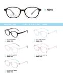 TR90 plastic eyeglasses frame for kids 12006