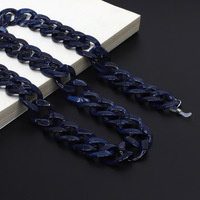 Толстая акриловая цепочка для очков, разные цвета GB032